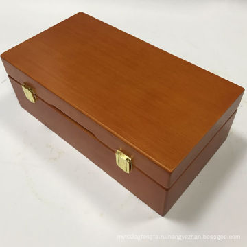 MDF деревянная упаковочная коробка для медалей монет